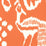 China Seas Bali Ii Orange Wallpaper Sample 2430-45WP