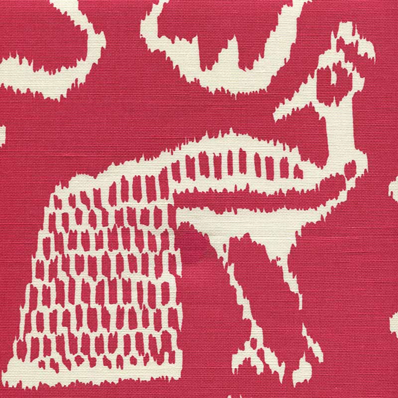 China Seas Bali Ii Red Fabric 2430-52