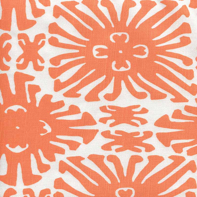 China Seas Sigourney Small Scale Orange Fabric 2475-04