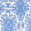 China Seas Sigourney Small Scale French Blue Fabric Sample 2475-10