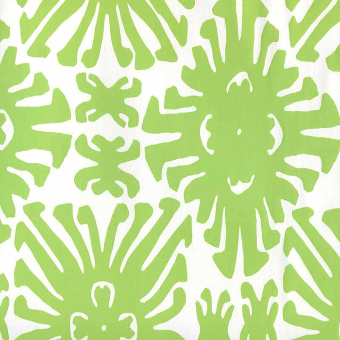 China Seas Sigourney Small Scale Jungle Green Wallpaper Sample 2475WP-02