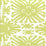 China Seas Sigourney Small Scale Chartreuse Wallpaper Sample 2475WP-11