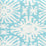 China Seas Sigourney Reverse Small Scale Turquoise Fabric Sample 2485-01