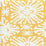 China Seas Sigourney Reverse Small Scale Yellow Fabric Sample 2485-03