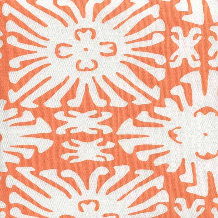 China Seas Sigourney Reverse Small Scale Orange Fabric Sample 2485-04