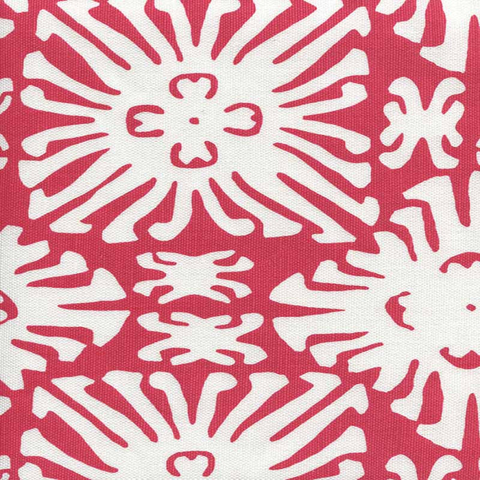 China Seas Sigourney Reverse Small Scale Red Fabric Sample 2485-07