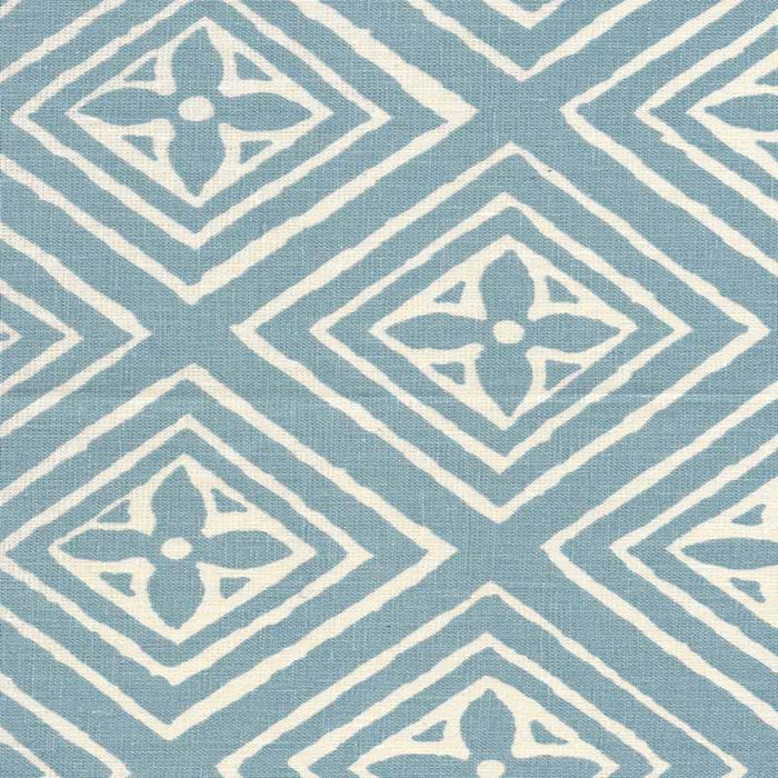 China Seas Fiorentina Grande China Blue Fabric Sample 2491-81