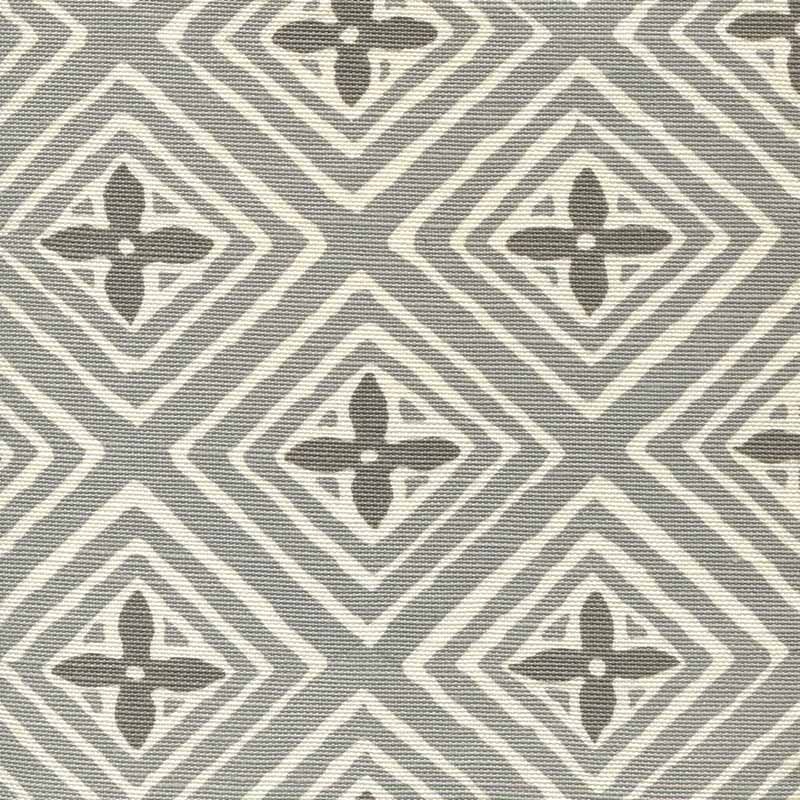 China Seas Fiorentina Two Color Grey Dark Grey Fabric 2500-02