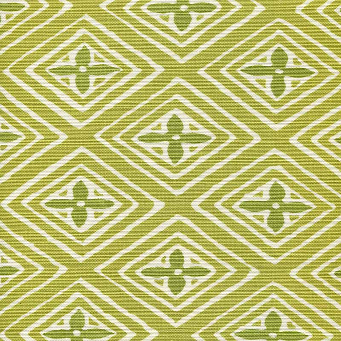 China Seas Fiorentina Two Color Jungle Green Pistachio Fabric Sample 2500-05