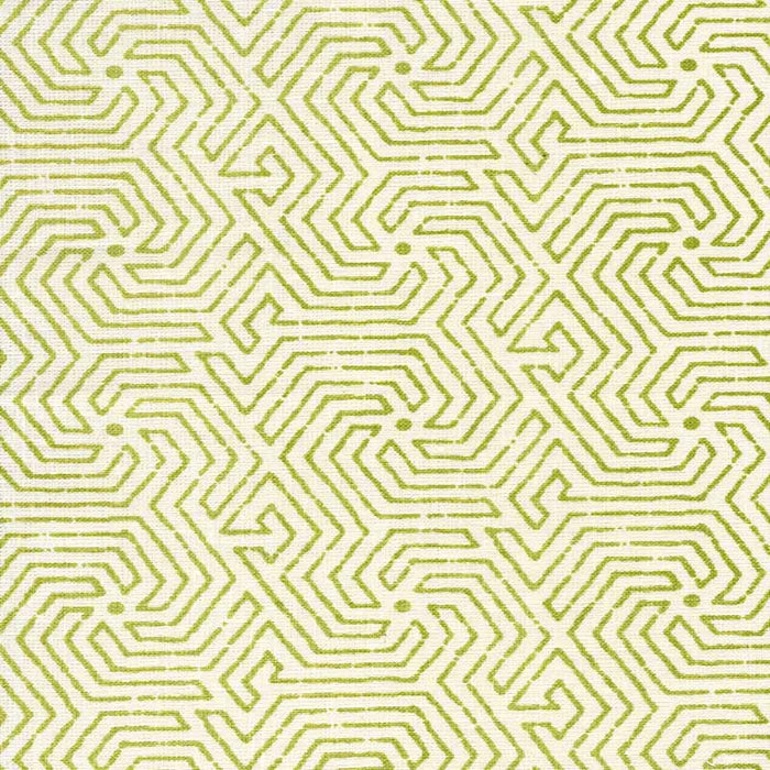 China Seas Maze Jungle Green Fabric 2510L-03