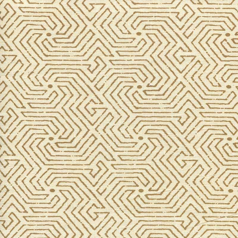 China Seas Maze Camel Ii Fabric 2510L-04