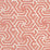 China Seas Maze Reverse Two Colors Light Orange New Shrimp Fabric Sample 2520-05