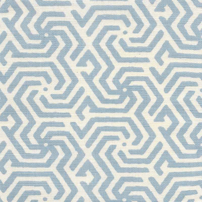 China Seas Maze Reverse One Color Windsor Fabric Sample 2525R-03