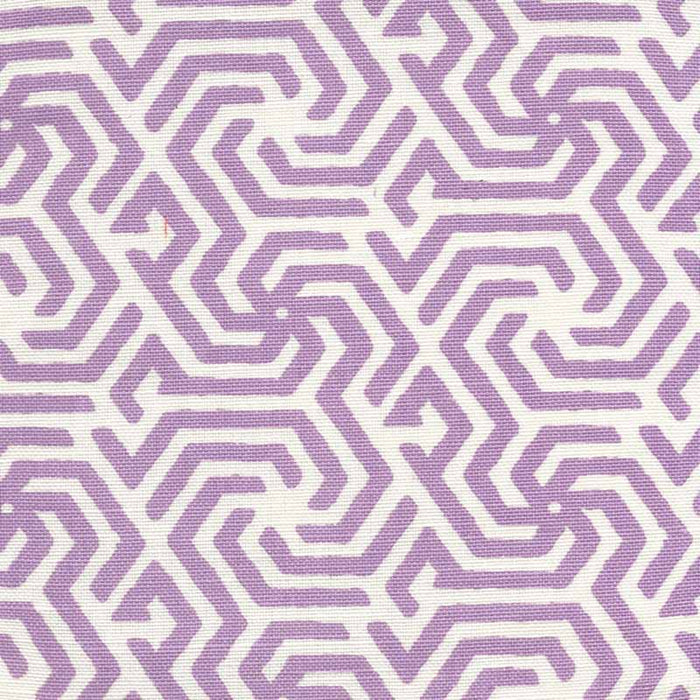 China Seas Maze Reverse One Color Lilac Fabric Sample 2525R-04