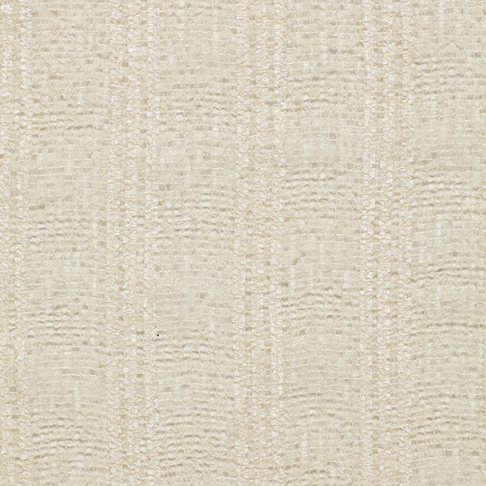 Schumacher Wool & Mohair Stripe Cream Fabric Sample 2611530