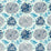 Schumacher Katsugi Cobalt & Turquoise Fabric 2620935