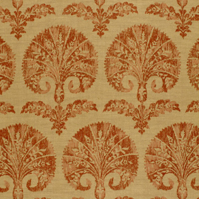 Schumacher Tasha Carnation Terra Fabric 2643390