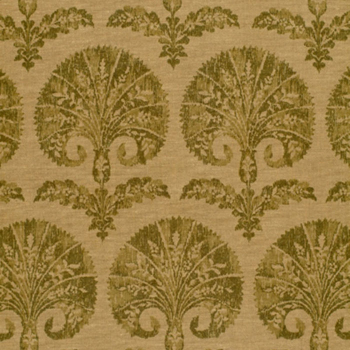 Schumacher Tasha Carnation Basil Fabric 2643391