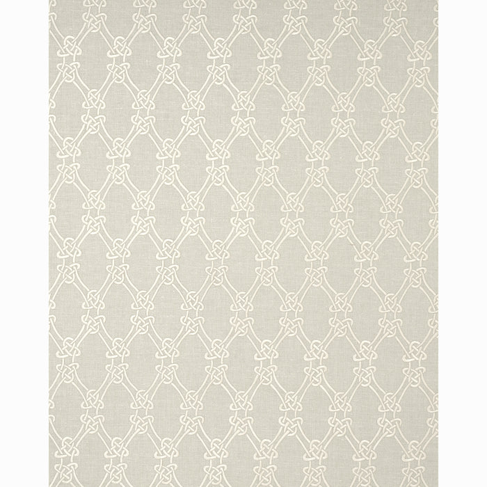 Schumacher Gordian Weave Natural On Greige Fabric 2643921