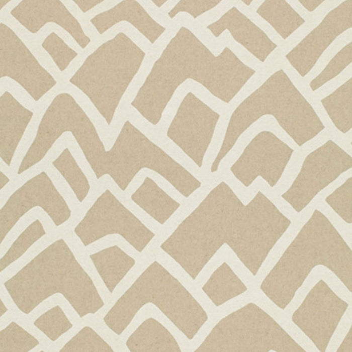 Schumacher Zimba Natural Fabric Sample 2644333