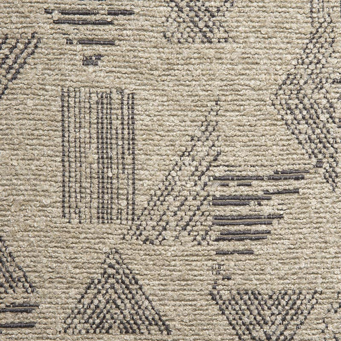 Holly Hunt Great Plains Facet Pewter Fabric Sample 2653/02