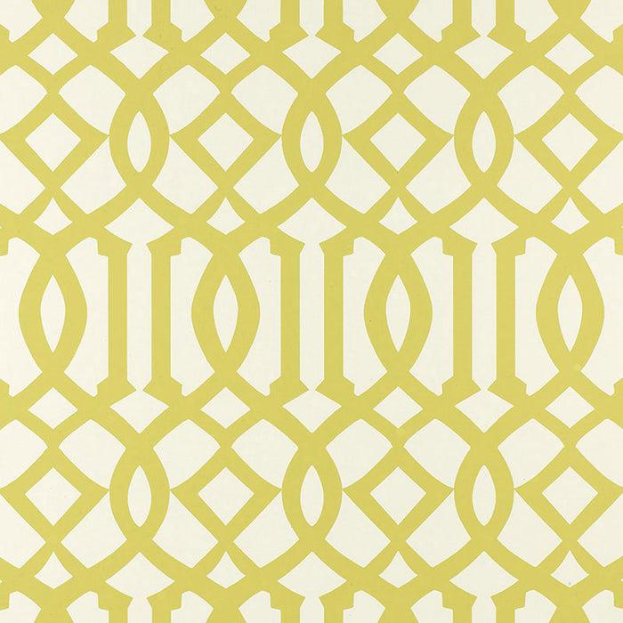 Schumacher Imperial Trellis Citrine Wallpaper 2707213