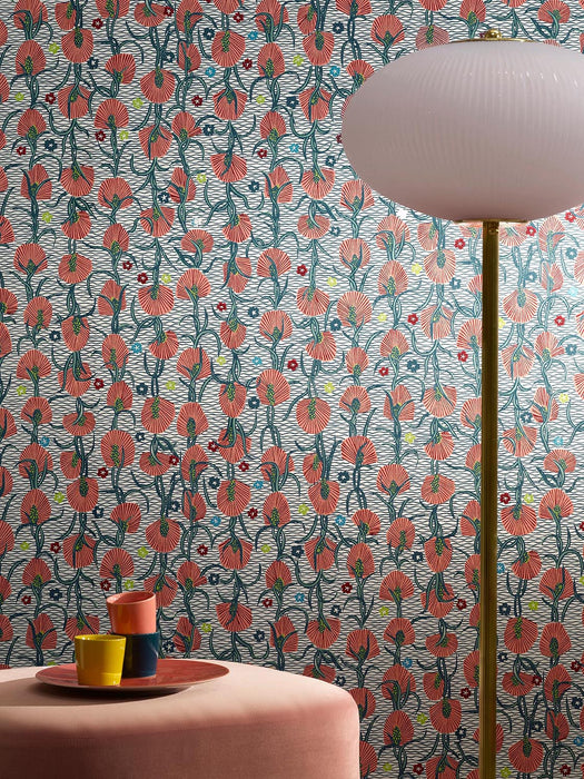 Pierre Frey Watsonia Goyave Wallpaper Sample FP545002