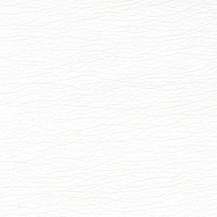 Schumacher Ultraleather White Fabric Sample 291-0001