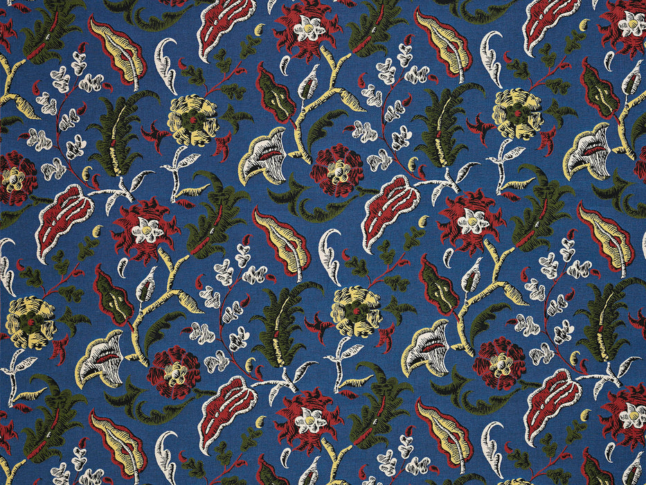 Pierre Frey Catherine Cobalt Fabric Sample F3527002