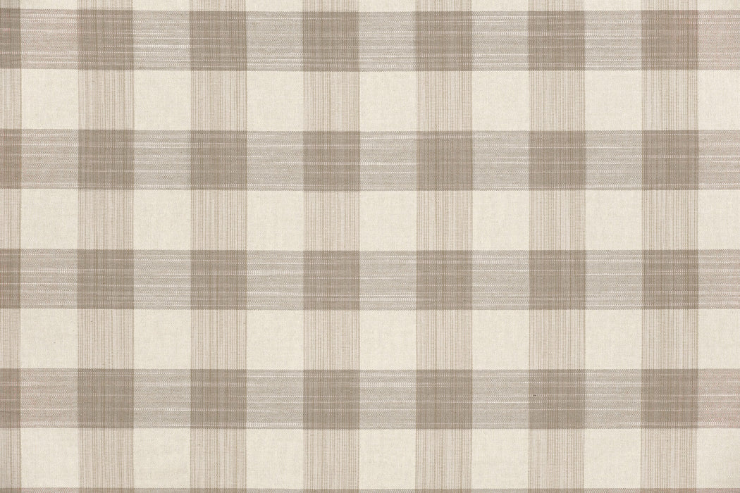 Le Manach Amalfi - Carreaux Savane Fabric L4348021