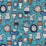 Pierre Frey Les Poteries Turquoise Wallpaper FP788002