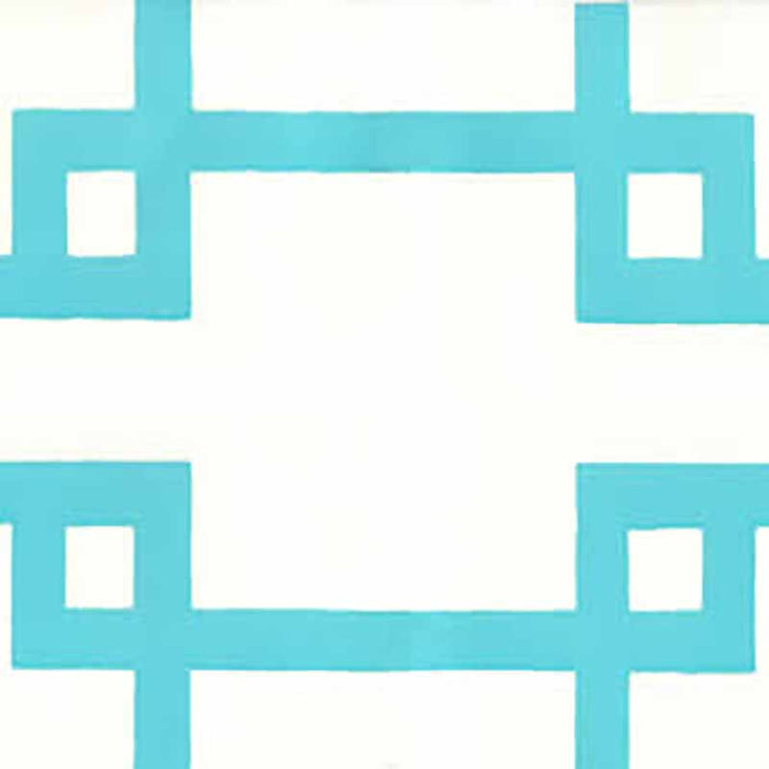 Quadrille Brighton Turquoise Wallpaper Sample 300402OWP