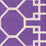 Quadrille Brighton Reverse Purple Fabric 300427F