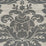 Quadrille Monty On Grasscloth Gray Wallpaper Sample 302150R-10SIL