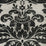 Quadrille Monty On Grasscloth Black Wallpaper Sample 302150R-11SIL