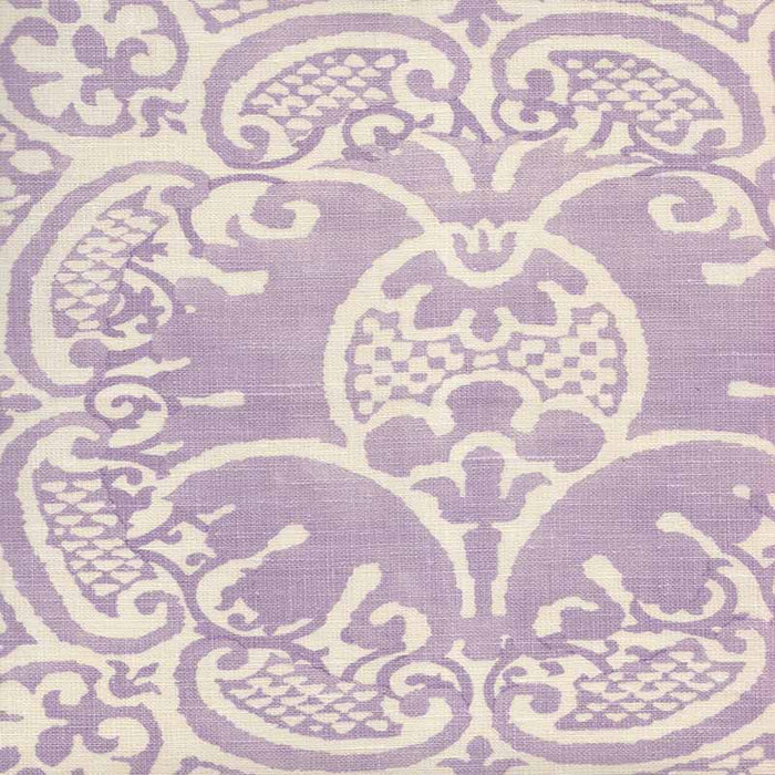 Quadrille Veneto Neutral Soft Lavender Fabric Sample 302200B-05