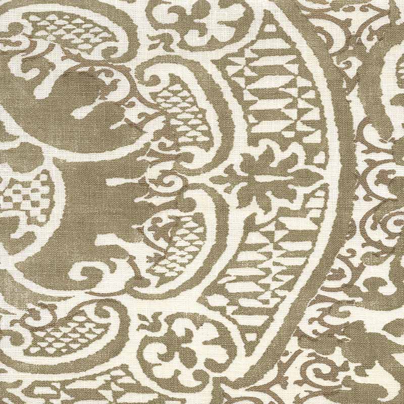 Quadrille Veneto Gold Metallic Fabric 302210F-M