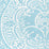 Quadrille Veneto Pale Aqua Fabric Sample 302226FWC