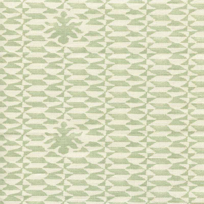 Quadrille Carlo Ii Neutral Soft French Green Fabric 302230B-04