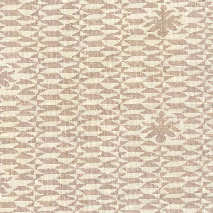 Quadrille Carlo Ii Pumice Fabric Sample 302232F