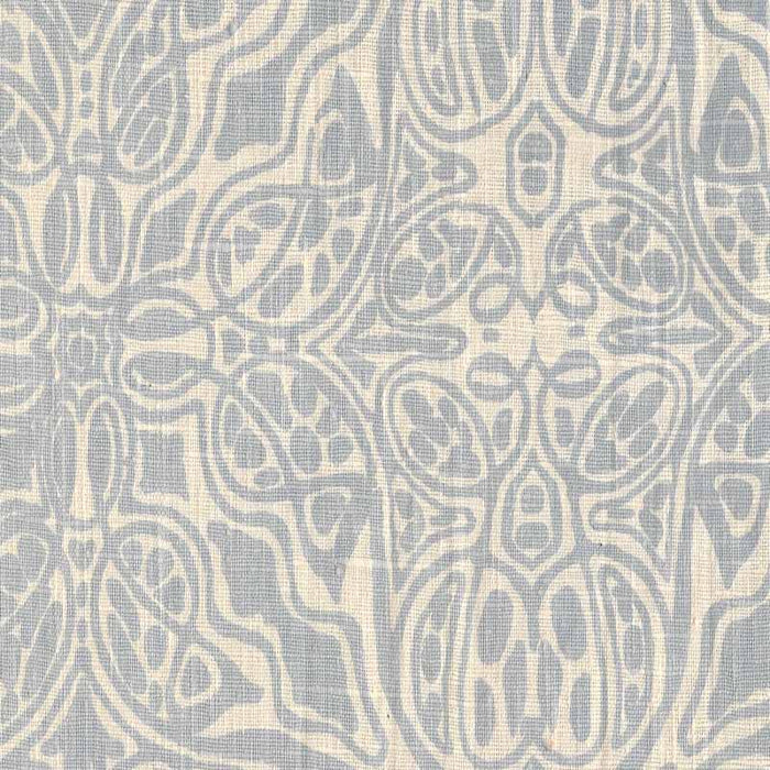 Quadrille San Michele New Windsor Blue Fabric Sample 302254F