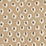 Quadrille Moroc Pumice Brown On Oyster Fabric Sample 302270P