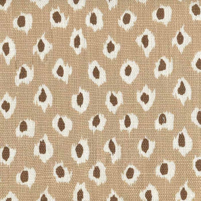 Quadrille Moroc Pumice Brown On Oyster Fabric 302270P