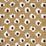 Quadrille Moroc Camel Brown On Oyster Fabric Sample 302271P