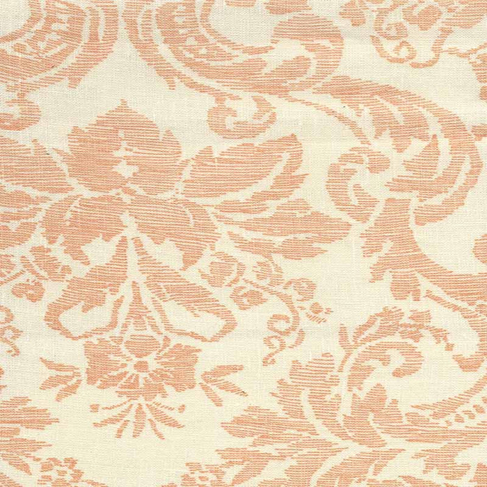 Quadrille Victoria Apricot Fabric 302311F-CU