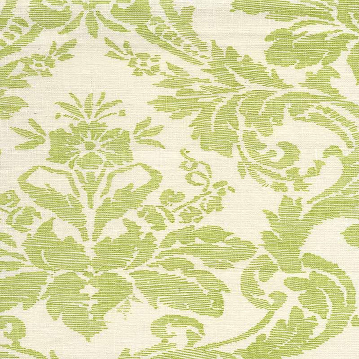 Quadrille Victoria Green Fabric 302313F-CU