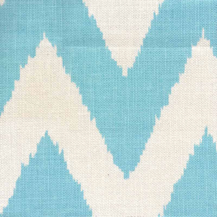 Quadrille Tashkent Turquoise Fabric 302503F