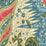 Quadrille Les Indiennes Multicolor Multi Blue Salmon Red Fabric Sample 302654F