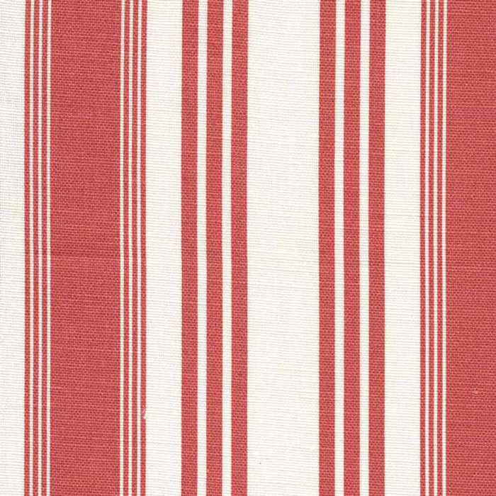 Quadrille Lane Stripe New Shrimp Fabric 302741F