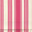 Quadrille Lane Stripe Pink Fabric Sample 302743F